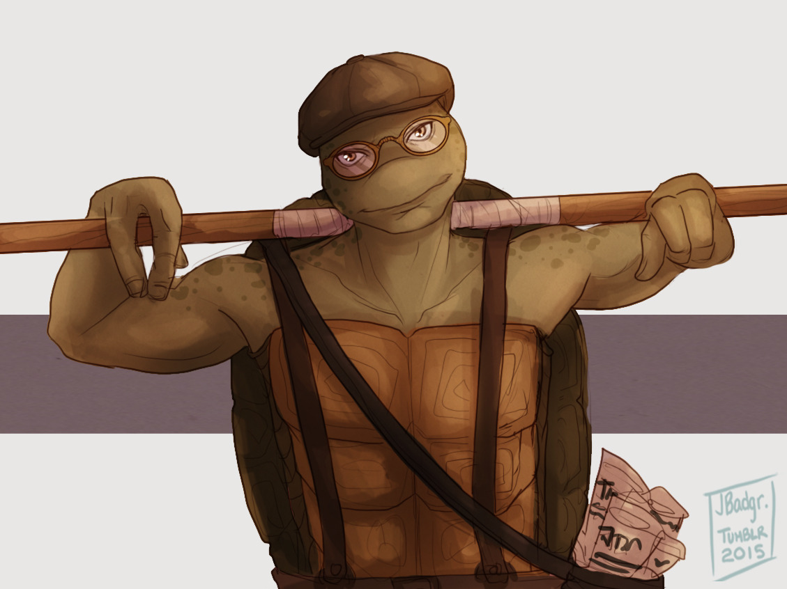 nerdy-king-of-hell:  jbadgr:  Donation Art #6: Newsboy Donny for ponacopuckArt By: