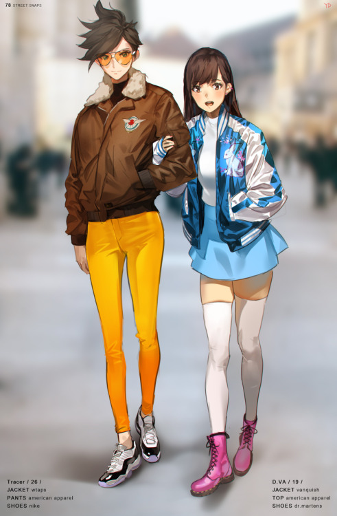 “Street Snaps”by YD (from pixiv)