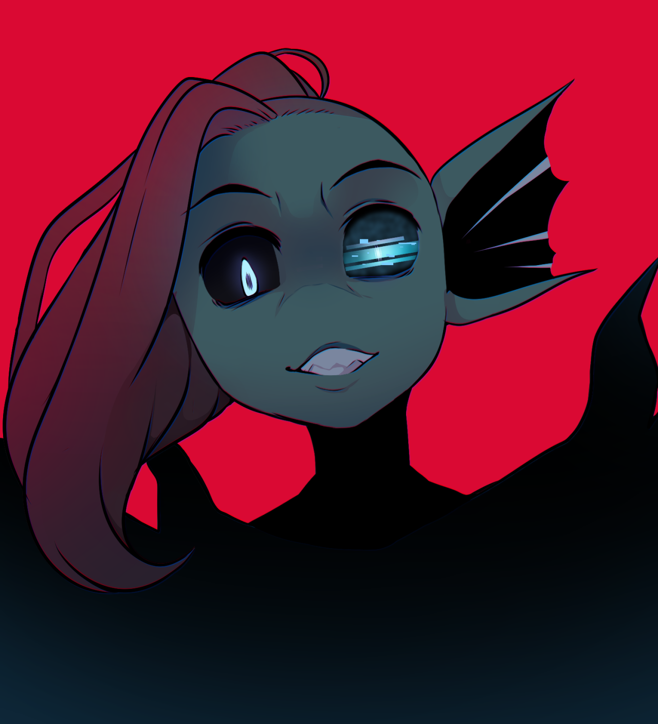 raidraws:   *  I, UNDYNE, will strike you down     