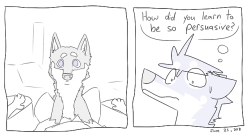 dogstomp:How do dogs just naturally develop the most adorable and effective ways to beg for walks? &lt;3