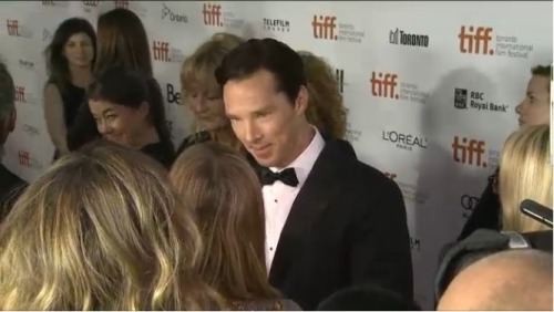 londonphile: More #TIFF13 Benedict Cumberbatch looking lovely! twitter.com/chili_chick/statu