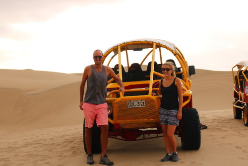 Huacachina (waka-cheena)One of the most surreal destinations on our trip brought us to this real lif