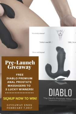 Allaboutkissinggifs:  Claim This Awesome #Giveaway Diablo Premium  Anal Prostate