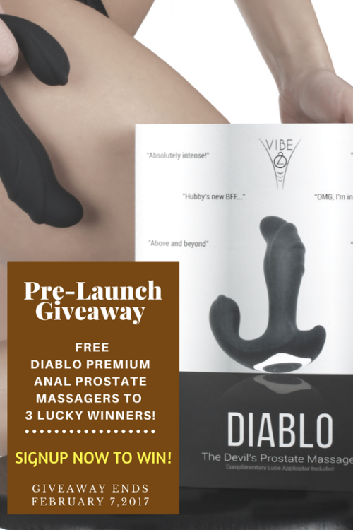 allaboutkissinggifs:  Claim this awesome #giveaway Diablo Premium  Anal Prostate Massagers now!