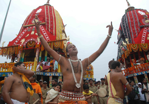 Tomorrow is the Ratha yatra in Puri, one of the biggest religious processions of the world.