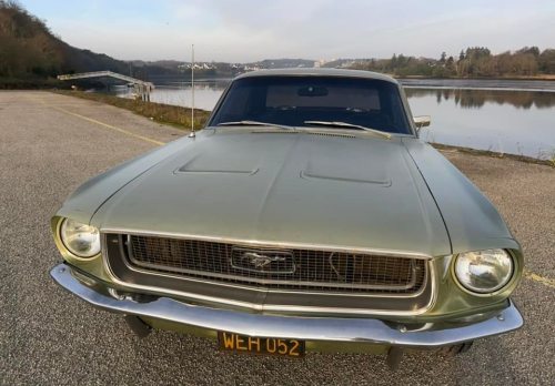 frenchcurious:Ford Mustang 1968 Coupe V8 289ci bva. - source Quacker’s Motors