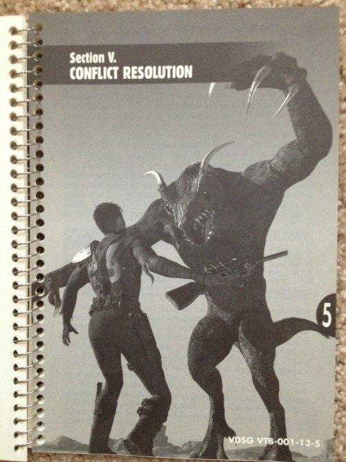 gamershaunt:Selections from the original Fallout’s Instruction Manual