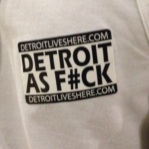 In case you didn’t know, I’m#detroitasfuck #slowroll #afterparty #campusmartius #detro