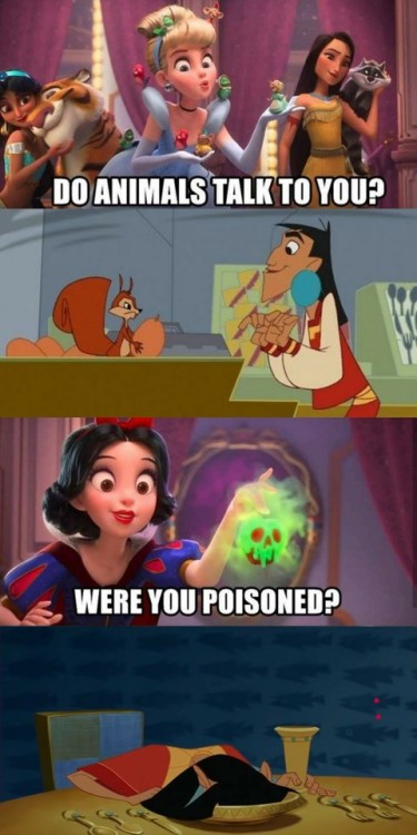 funsized-disney: I did a thing…am I funny yet LOL And that’s how Kuzco got a harem.