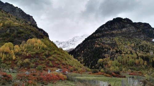 Dolina Rzeki Twiberi. Swanetia. Gruzja.