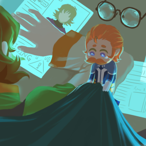 sidlaux: All the little corans i did for @coranzine I could Not decide who to draw Coran interacting