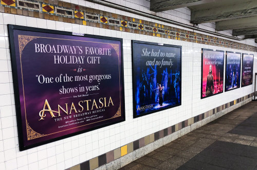 ANASTASIA BROADWAYInspired by the beloved films, ANASTASIA THE MUSICAL is the story of a brave young