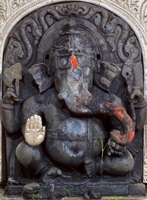 Ganapati from Khandola, Goa, photo by Rajan P. Parrikar