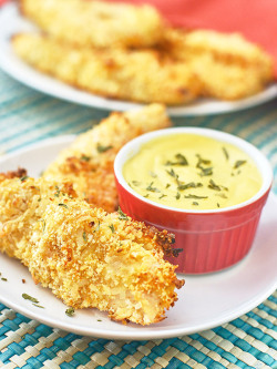 Craving-Nomz:  Coconut Chicken Fingers