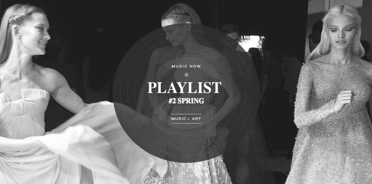 eliesaab:  Inspired by Spring’s ethereality, indulge in the latest ELIE SAAB playlist: