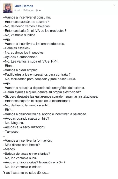 finofilipino:  La diferencia entre progresar “gracias a” y “a pesar de”.