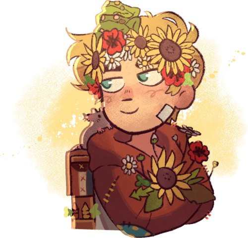 Sunflower boy