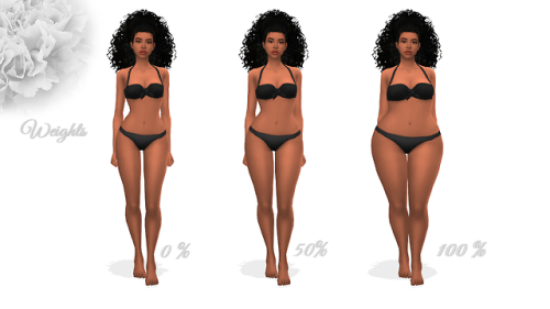  Voluptuous Body Preset V2 (300 Followers Gift) My Second Body Preset(updated). Even more curvy be