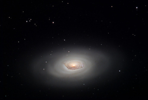 the-wolf-and-moon - M64, Blackeye Galaxy