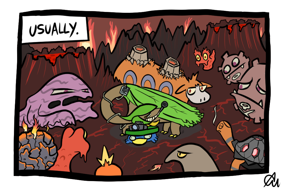 pokestory:  &ldquo;Hey trainers! Just because I’m a Pokemon Professor now doesn’t