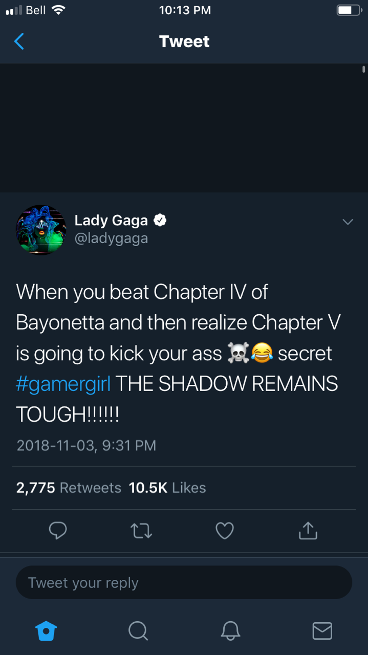 titleforablog:  Lady Gaga playing Bayonetta is actually the most on-brand thing ever