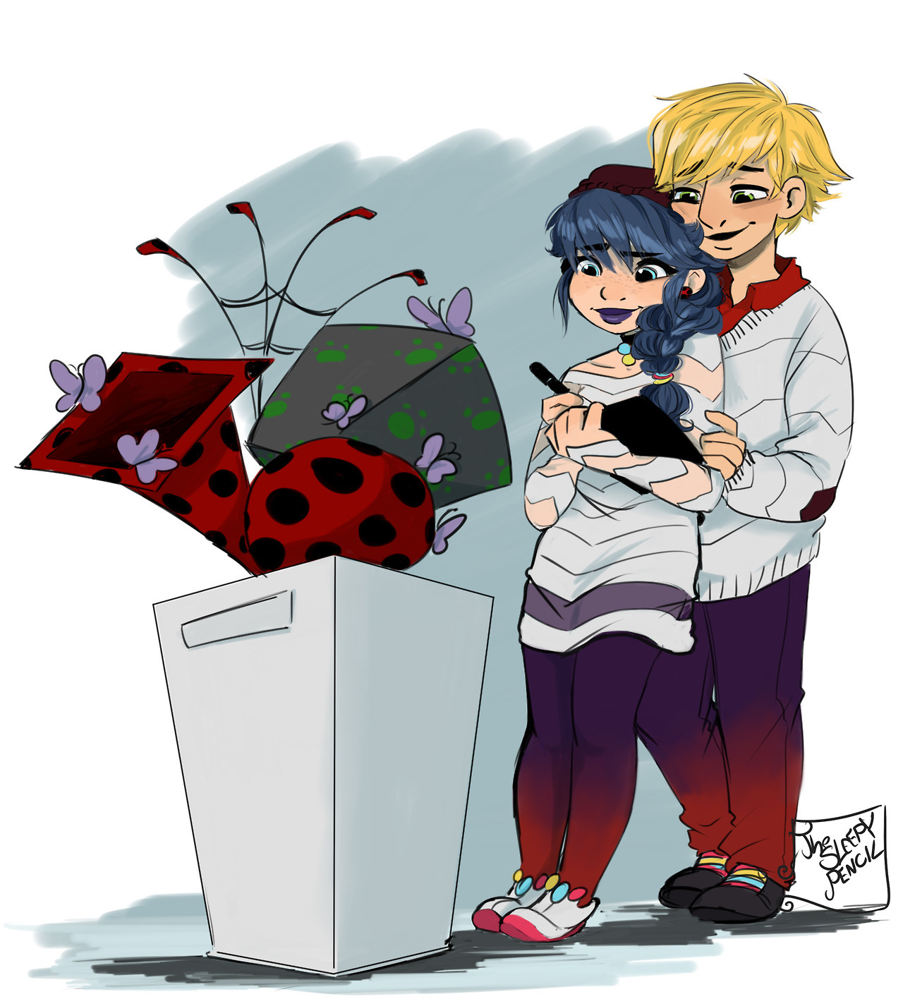 thesleepypencil:  a brand new set of Akuma fashion! in a brand new look. 