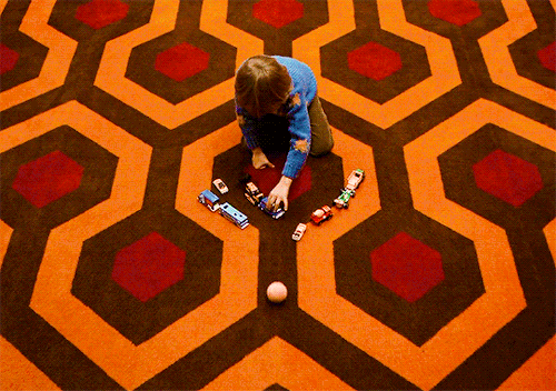kamalaskhans:All work and no play makes Jack a dull boy. THE SHINING (1980) dir. Stanley Kubrick