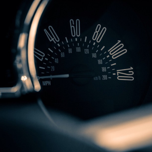 wellisnthatnice:  Mustang #ford #mustang #BW #gauges by Manny Rosas on Flickr.