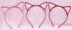 kittensplaypenshop:  Kitten Headbands,only