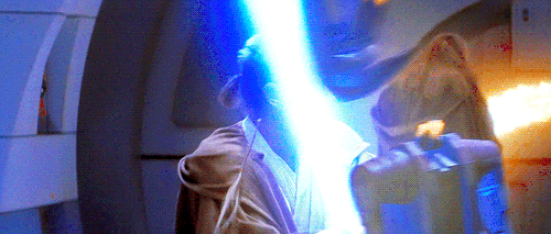 wombat-annihilator:  ewan-mcgregor:  Obi-Wan + spinning/twirling his lightsaber  
