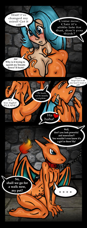 Porn Pics kigshots:  http://tilly-monster.deviantart.com/art/Clair-the-Charizard-Commission-535234894