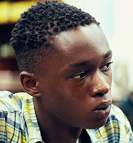timetraveldean: Running around, catching up all that light. In moonlight, black boys look blue. 