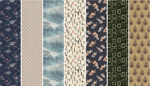 TS4: Barbican wallpaper collection by Tilly TigerSeamless wallpaper, 3 heights.  There are 33 differ