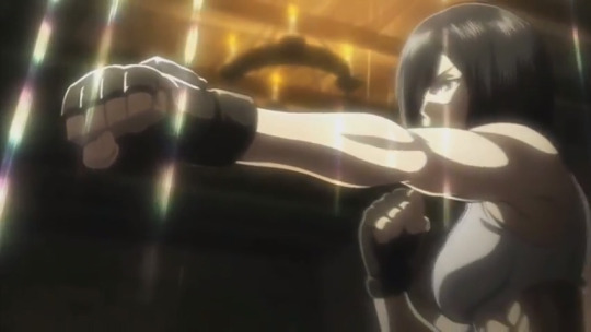 So NO NAME!Levi Jaejoong has Mikasa a girl training in his new music video…NOT A COINCIDENCE OR ANYTHING