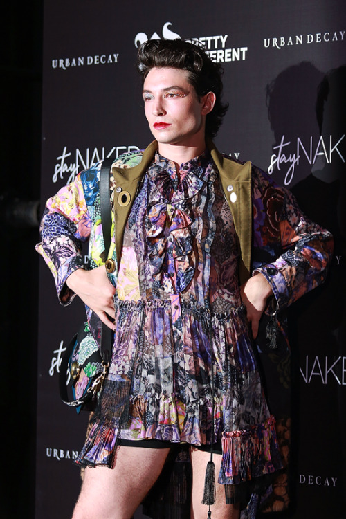 EZRA MILLERUrban Decay’s Stay Naked Collection Global Launch, Seoul › August 20, 2019