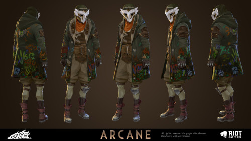 ARCANE | Ekko and Watch Texturing | Giles Roman