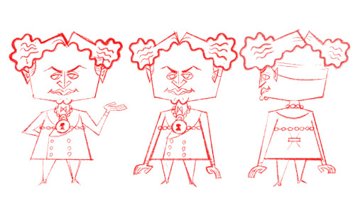 peabloggy: Characters from Episode 2 Show Story: Stuck Character Designs: Keiko Murayama Color Desig