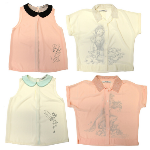 heckyeahdisneymerch:Late to the party again, but here are new women’s shirts coming to the parks thi