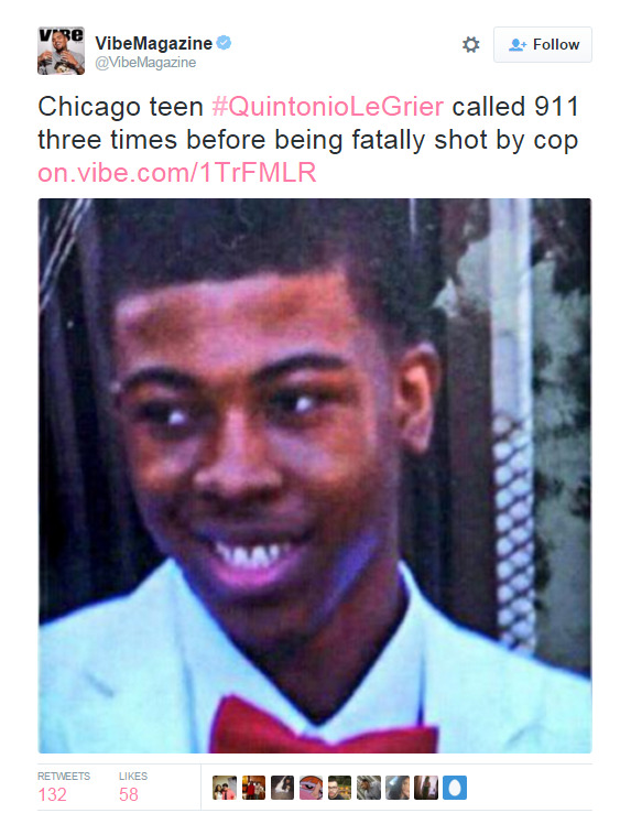 cartnsncreal:  4mysquad:    Chicago Police Officer Is Suing Family of Quintonio LeGrier,