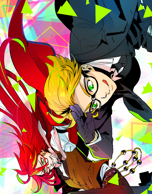 justademonbutler-deactivated201:  Kuroshitsuji / Yana Toboso’s Blog! / Troublesome Reapers 