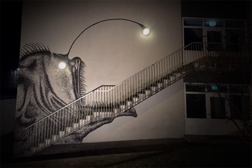 hobbitsaarebas:itscolossal:Treacherous Stair Steps by ‘Skurk’NO