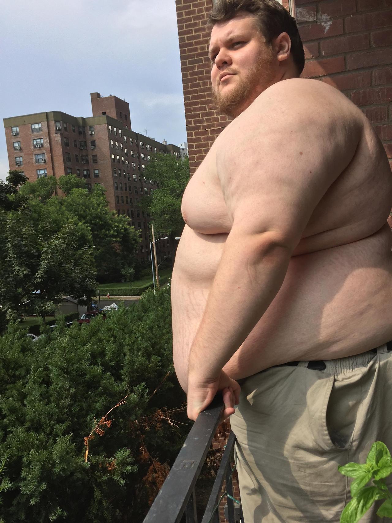 fatbestfriend:  fatbestfriend:  I did this small photo shoot on my balcony in 2016.