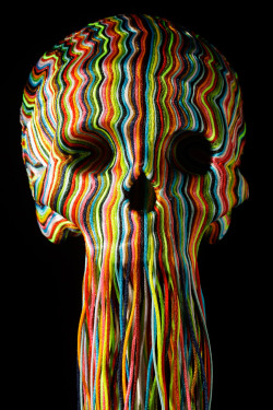 asylum-art:  Sculptures by Jim Skull on Facebook Jim F. Faure, known as Jim Skull, is the creator of these amazing sculptures. If the photos are impressive, imagine seeing them in person. The human skull is full of symbolism. The most common association