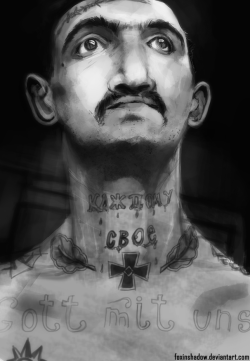 Source: http://woodkid.tumblr.com/ This practice took about 2 hours- mostly because I&rsquo;ve spent half of this time drawing his tattoos :/