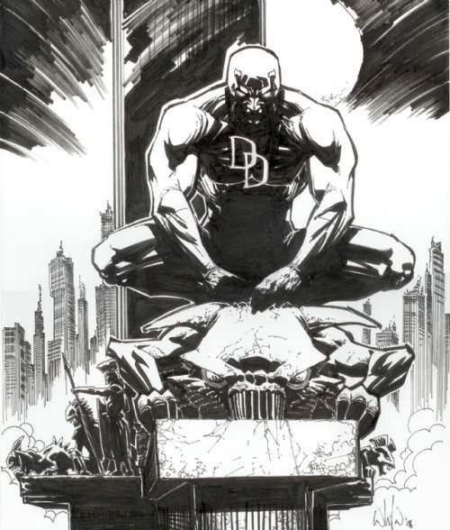 marvel1980s: Daredevil by Whilce Portacio
