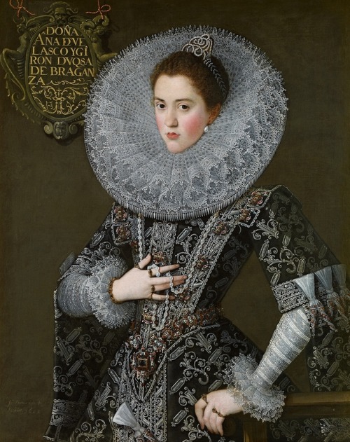 Portrait of Doña Ana de Velasco y Girón by Juan Pantoja de la Cruz, 1603