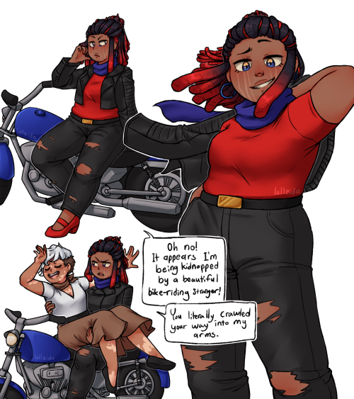 This Whole Hot-lesbian-biker-error-thing Has Literally Turned Into Nothing But Self-indulgance And I