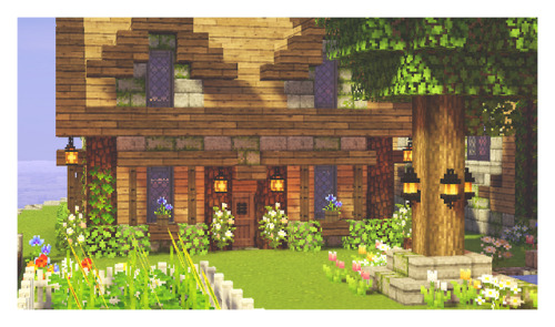 my first post!!i am a new mineblr and i can’t wait to share my builds and adventures with you ( ⸝⸝•ᴗ