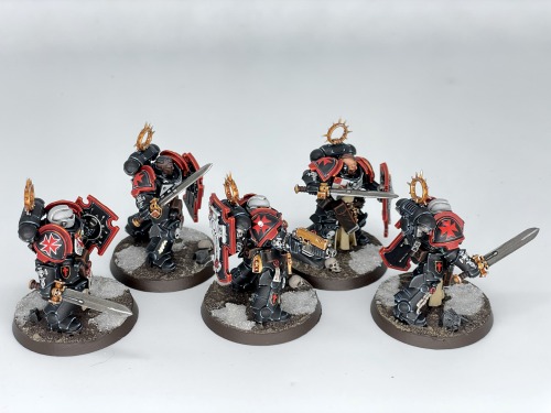 5 more Bladeguard Veterans for my Templars! That’s 10 now, and firmly enough swords and boards.