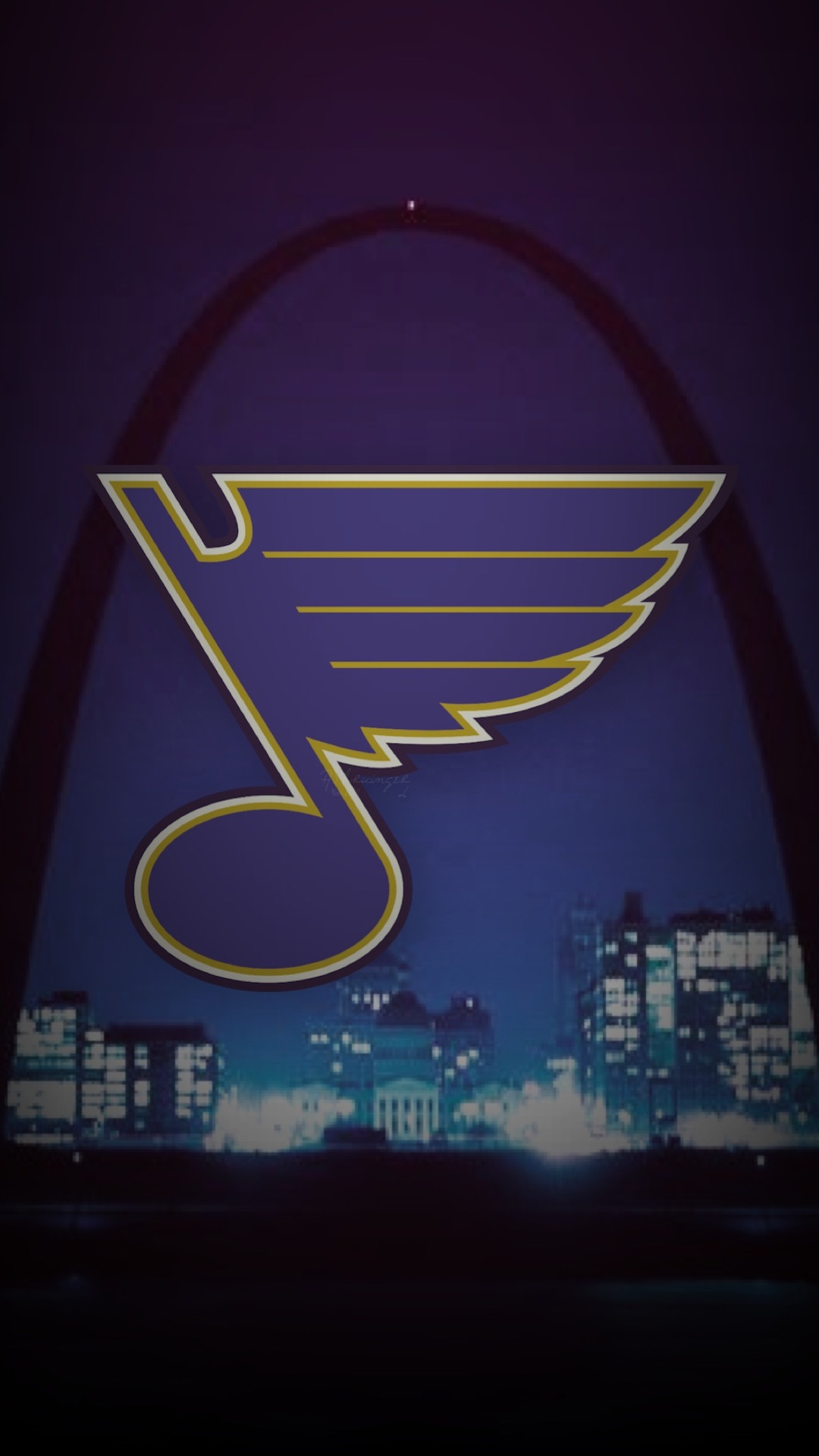Where Hockey Meets Art — wallpapers • st. louis blues logo + dark  Requested